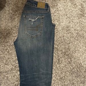 AE High-rise slim fit Blue Denim Jeans